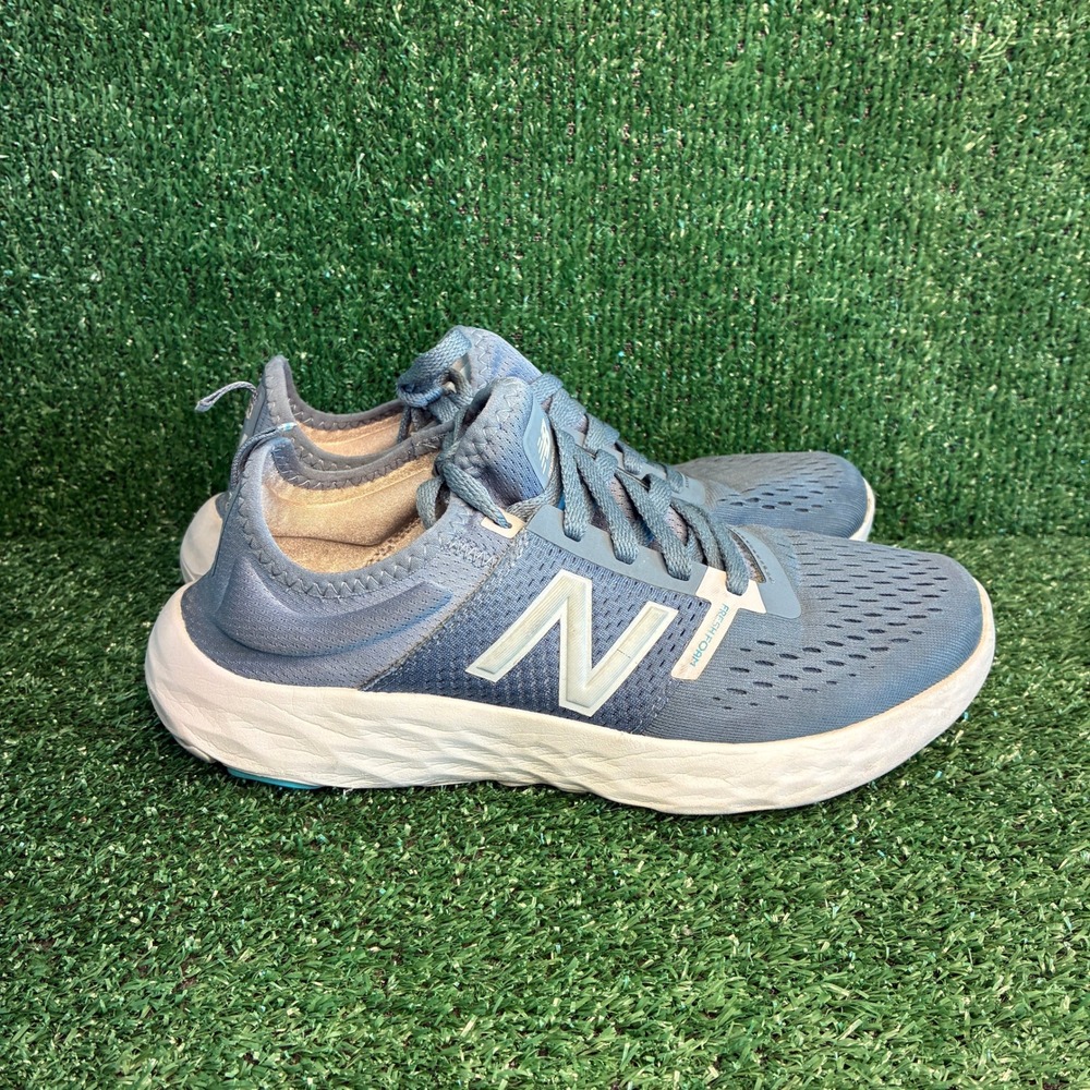 New Balance Fresh Foam Sport v2 Athletic Running Sneaker Blue Womens Size 10.5 D
